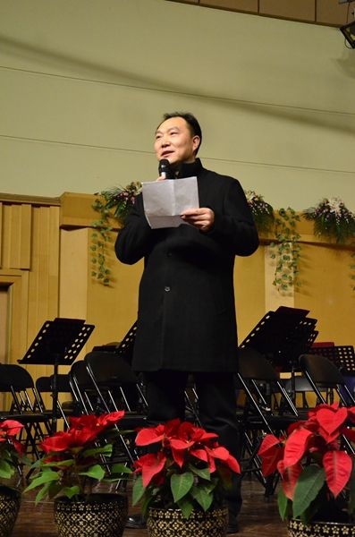 浙艺院音乐系主任郭义江教授致辞