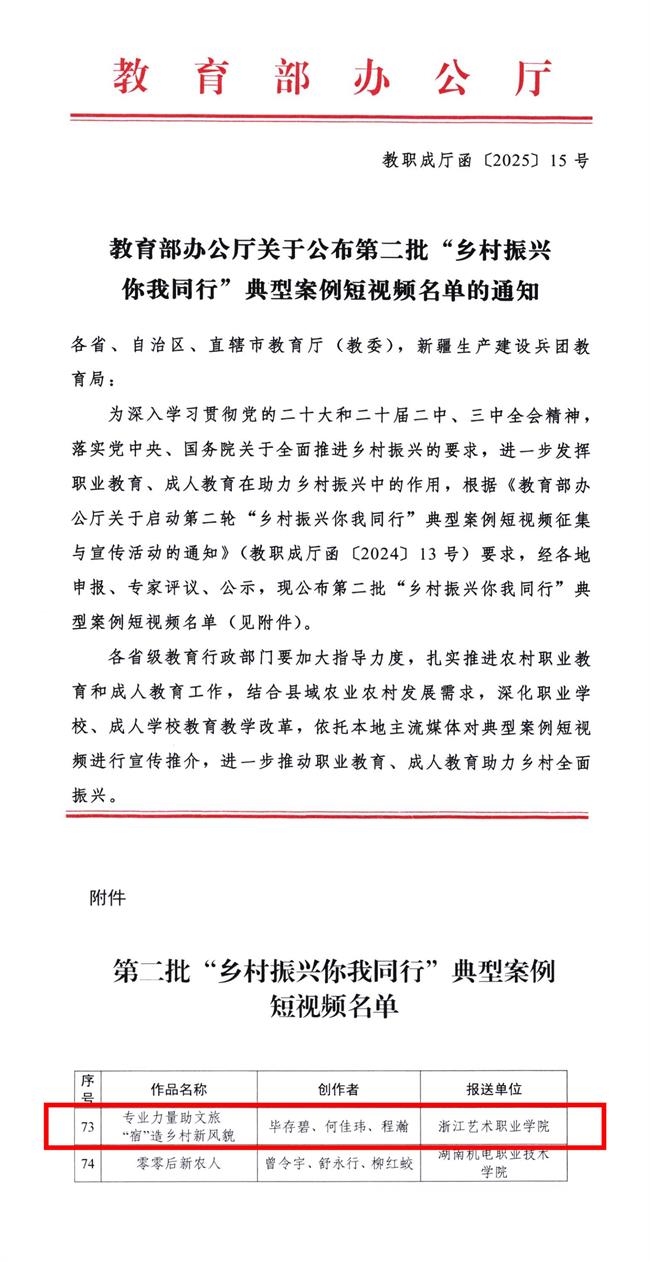 教育部办公厅关于公布第二批“乡村振兴 你我同行”典型案例短视频名单的通知_00.jpg